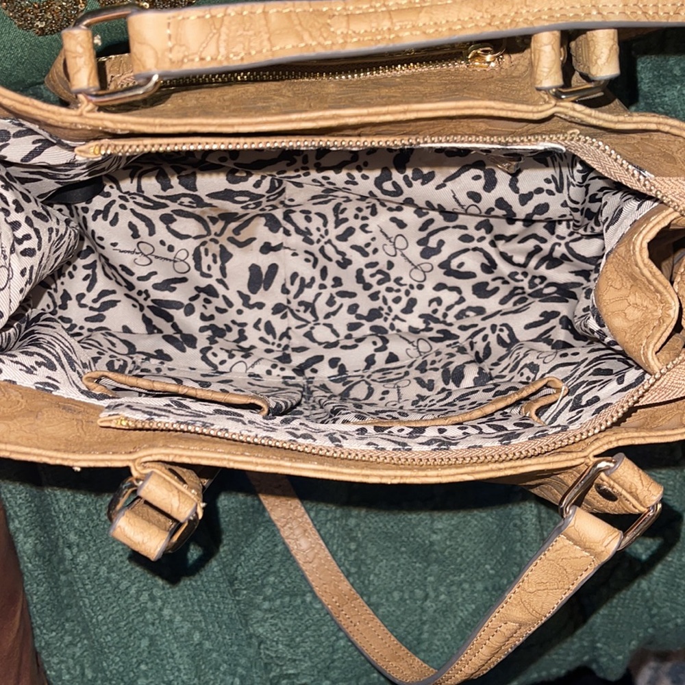 Tan Jessica Simpson Purse - Picture 6 of 8